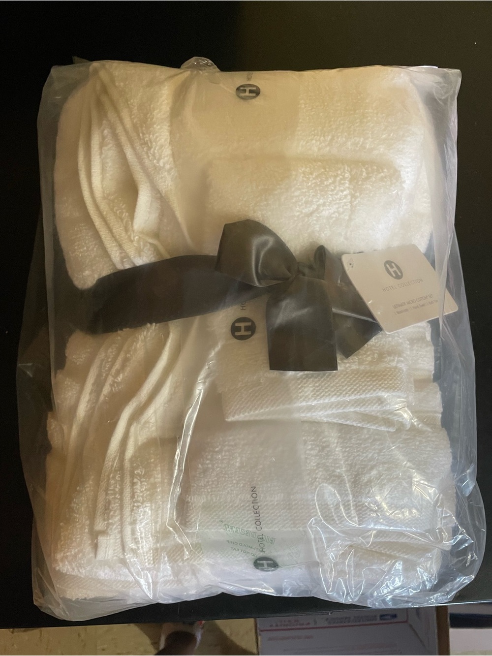 Hotel Collection White Plush Bath Towel Set - Luxury Home Bedding